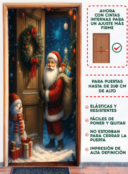 Funda Navideña para Puerta