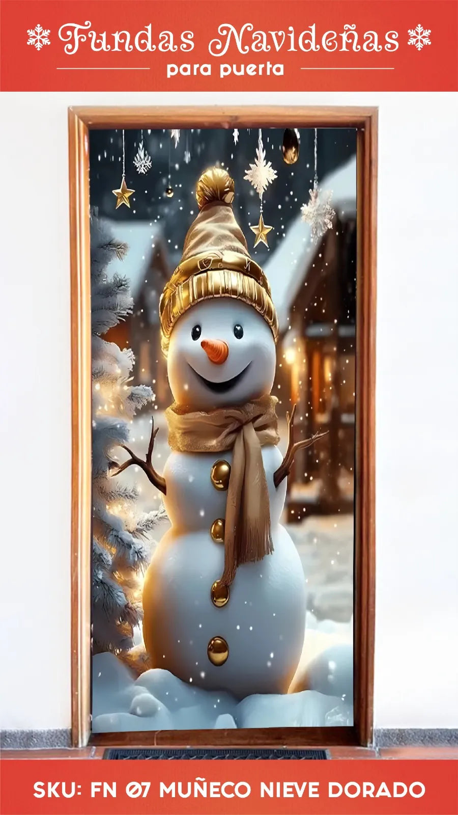 Funda Navideña para Puerta