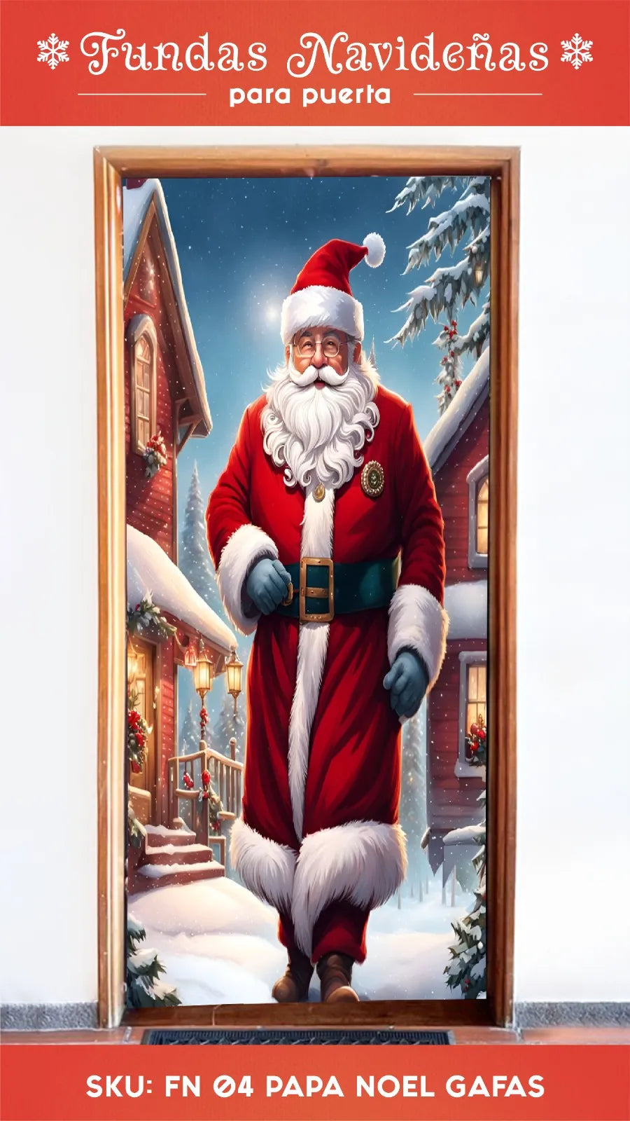 Funda Navideña para Puerta