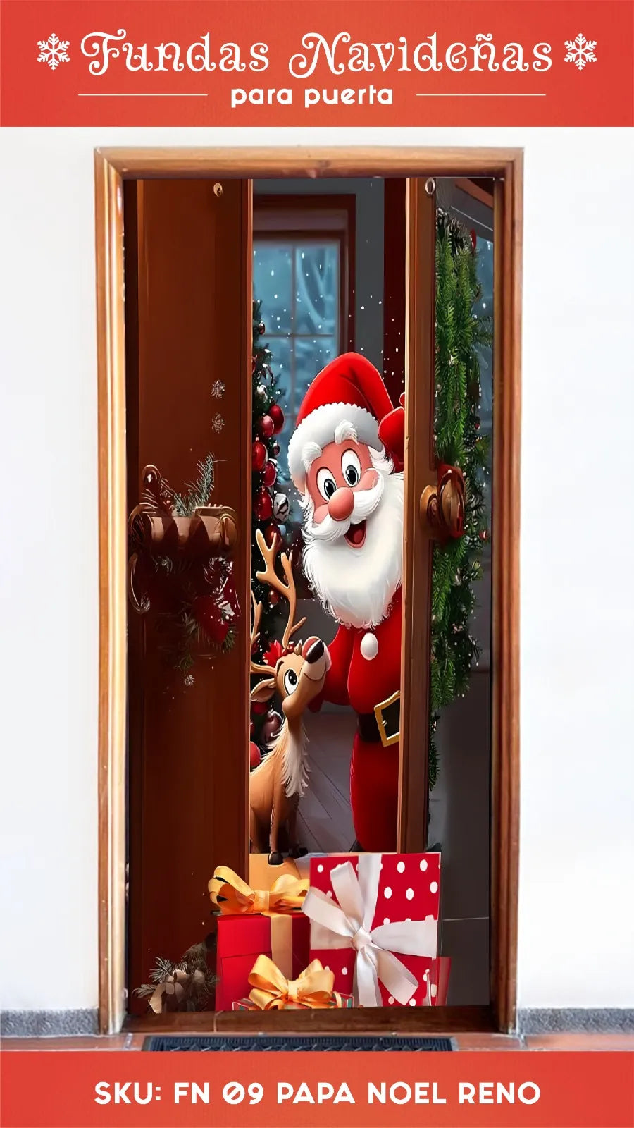 Funda Navideña para Puerta